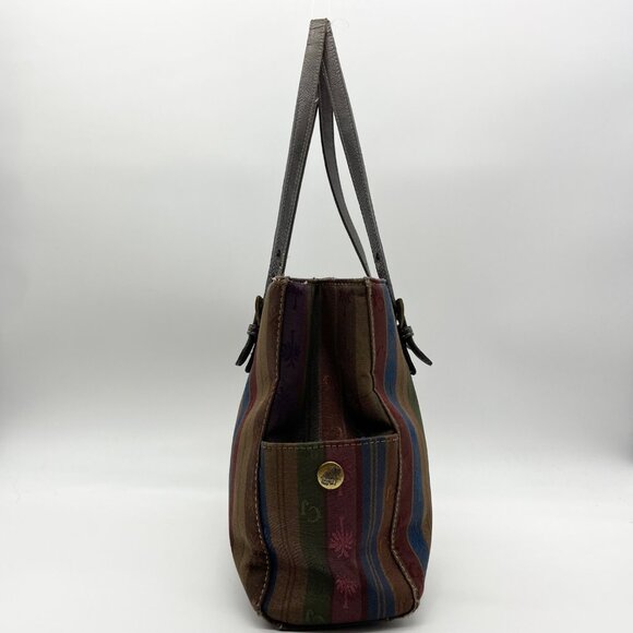 Caribbean Joe Multicolor Fabric Shoulder Bag - Picture 3 of 10